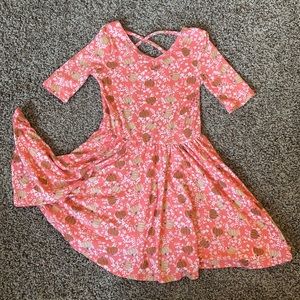 Dot Dot Smile buttery Ballerina size 5/6 Dress, Fall pumpkin